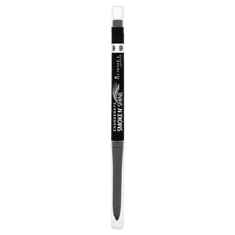 Rimmel London Exaggerate Smoke N’ Shine Eye Definer, 001 Little Black Smokey, 0.28 g