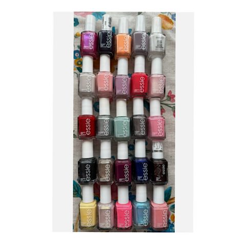 Essie  Nail Polish, Pack of 25 , Mixed Shades