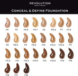 Revolution Conceal & Define Foundation F13.5, 23ml