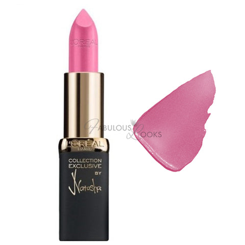 Loreal Color Riche Exclusive Collection Lipstick Natasha Delicate Rose - FabulousLooksUK