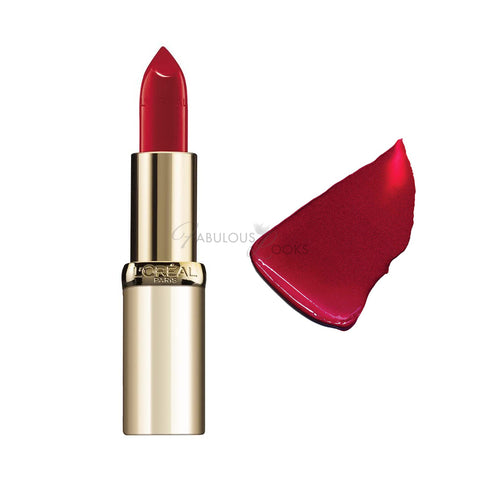 Loreal Color Riche Lipstick 343 Rouge Sauvage - FabulousLooksUK