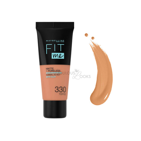 MAYBELLINE Fit Me Matte & Poreless Foundation	330 Toffee