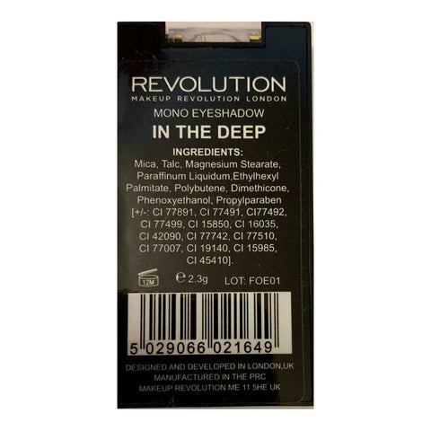 Makeup Revolution Mono Eyeshadow, In The Deep
