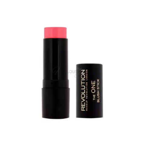 Makeup Revolution The One Blush Stick Matte Rush, Coral Shade