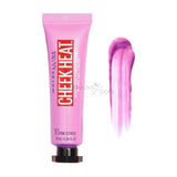 Maybelline Blusher Cheek Heat Water Infused Hydrating Gel Sheer Blusher 10 Pink Scorch, 10 ml
