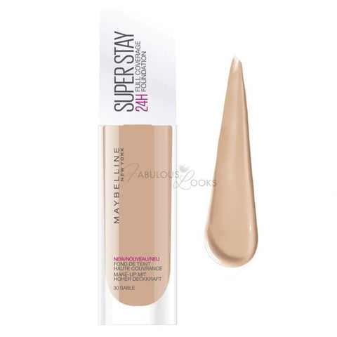 Maybelline Superstay 24 Hour Foundation 30 Sable / Sand, 30 ml