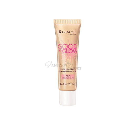 Rimmel Good to Glow Highlighter 2 Piccadilly glow