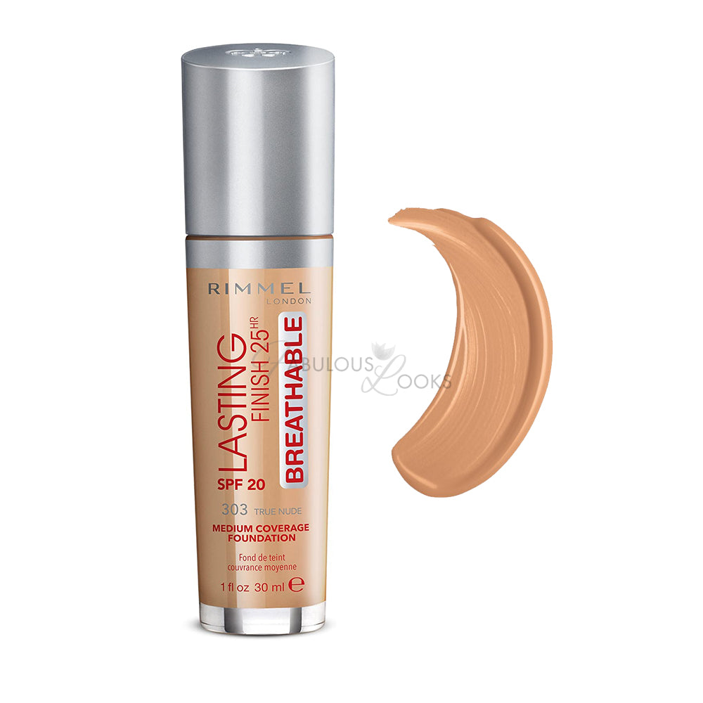 Rimmel Foundation Lasting Finish Breathable Foundation 303 True