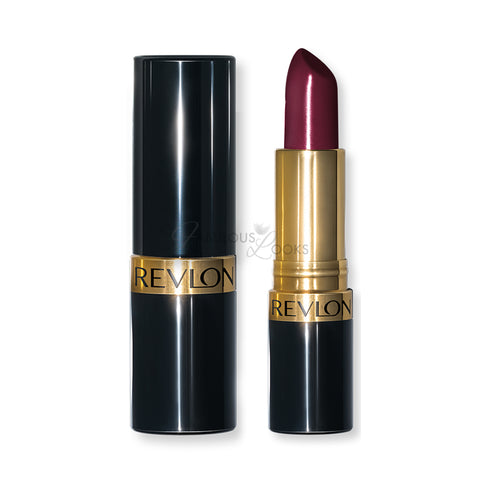 Revlon Super Lustrous Lipstick 477 Black Cherry - FabulousLooksUK