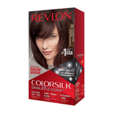 Revlon COLORSILK Beautiful Hair Color, 3D Color Gel Technology, 32 Dark Mahogany Brown
