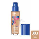 Rimmel Match Perfection Foundation 303 True Nude - FabulousLooksUK