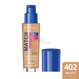 Rimmel Match Perfection Foundation 402 Bronze - FabulousLooksUK