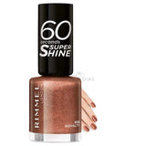 Rimmel 60 Seconds Super Shine Nail Polish-8 ml, 835 Royalty