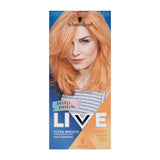 Schwarzkopf Pretty Pastel LIVE  Hair Color, Ultra Bright, Semi-Permanent, Long lasting, P122 Perfect Peach