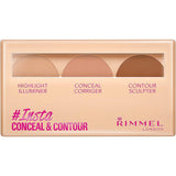 Rimmel London Insta Conceal & Contour Palette, 020 Medium, 8.4g