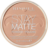 RIMMEL LONDON Stay Matte Long Lasting Pressed Powder,018 Creamy Beige