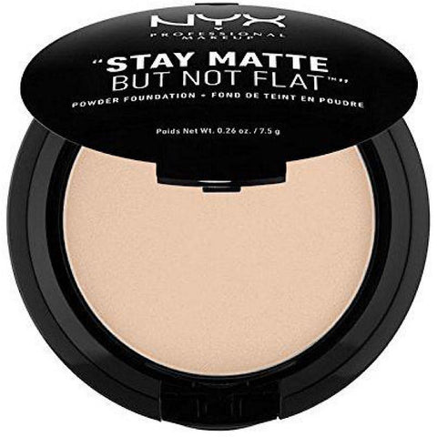 NYX Stay Matte But Not Flat Powder Foundation Nude Beige, 7.5g