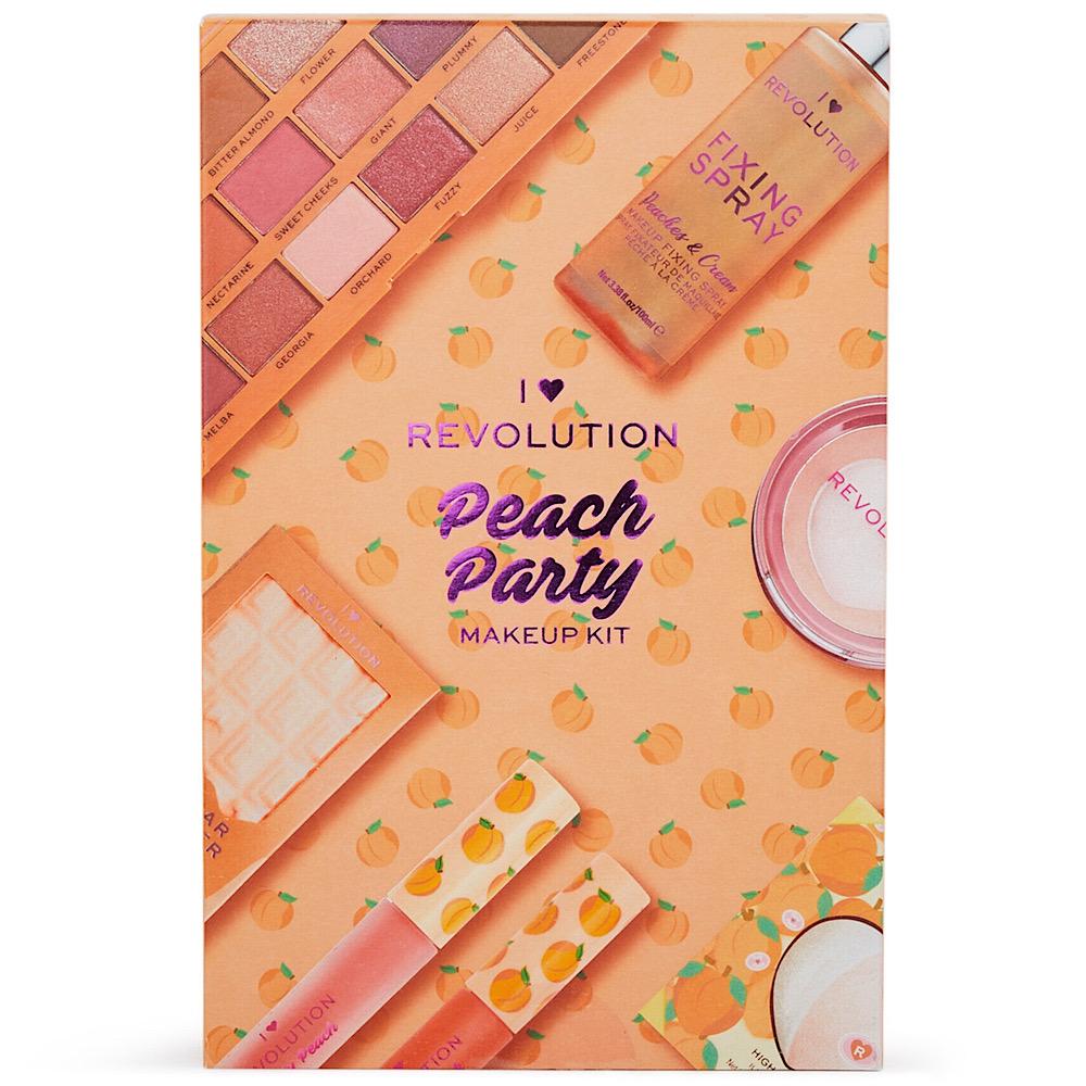 I Heart Revolution Peach Party Makeup Kit Fabulouslooksuk 5220