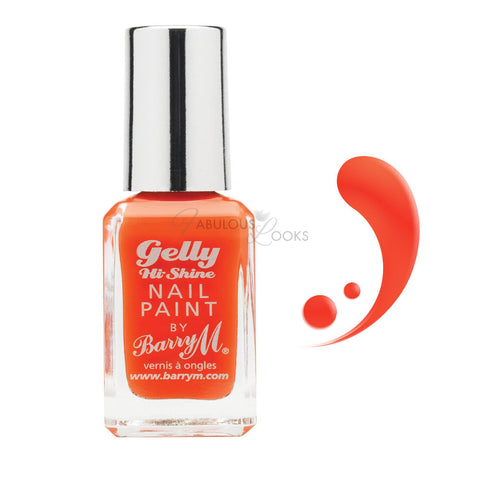 Barry M Cosmetics Gelly Nail Paint, Satsuma