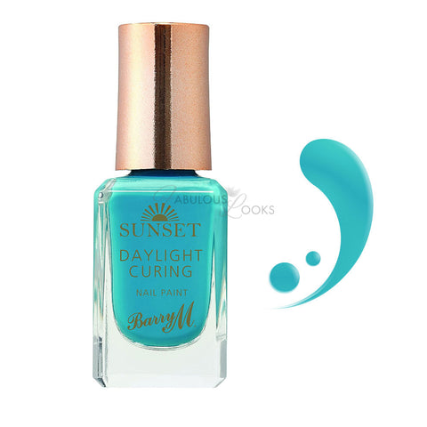 Barry M Cosmetics Sunset Nail Paint, The Way You Make Me Teal