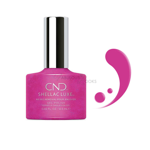 CND SHELLAC LUXE UV GEL NAIL POLISH 209 Magenta Mischief