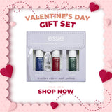 Gift Set Essie Nail Polish Set -Trio- Leathers Collection - Leather Effect-New