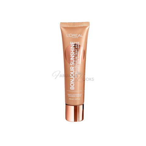 Bonjour Sunshine Liquid Bronzer/Tanned Skin Embellisher 30ml SPF22