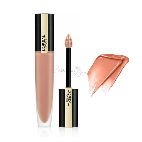 L'Oreal Paris Rouge Signature Matte Liquid Lipstick 110 I Empower Nude