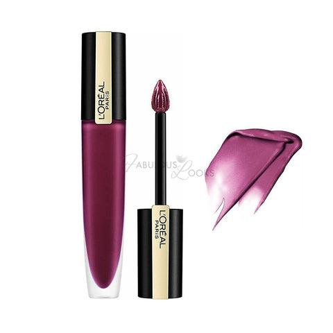 L'Oreal Paris Rouge Signature Matte Liquid Lipstick - 204 I Voodoo