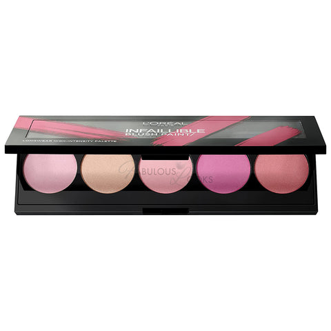 Loreal Infaillable Blush Paint Palette 001 Pink - FabulousLooksUK