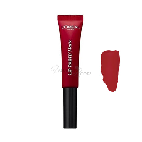 Loreal Lip Paint Lacquer 8ml 205 Apocalypse Red