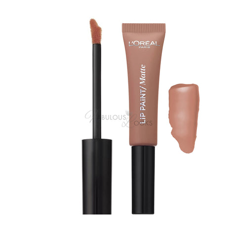 Loreal Lip Paint Lacquer 8ml 209 Nude on Fleek