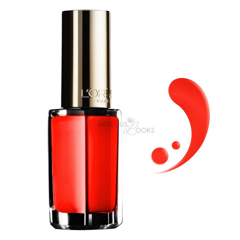 L'Oreal Color Riche Nails Number 195, Festive Orange