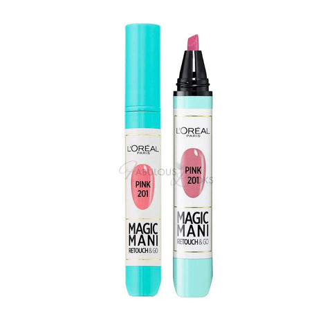L'Oreal Paris Magic Make Up Designer Mani Nail In Felt Touch-up 201 Pink
