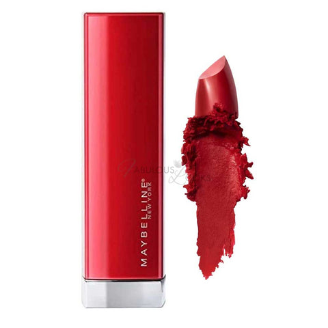 Maybelline Color Sensational Made For All Satin Red Lipstick 373 Ruby For Me