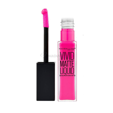 Maybelline Colour Sensational Vivid Matte Liquid Lipstick 015 Electric pink