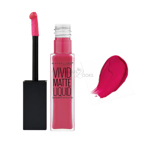 Maybelline Colour Sensational Vivid Matte Liquid Lipstick 030 Fuchsia Ecstasy