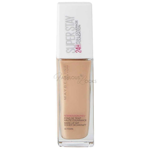 Maybelline New York Superstay 24 Hour Longlasting Foundation 40 Fawn