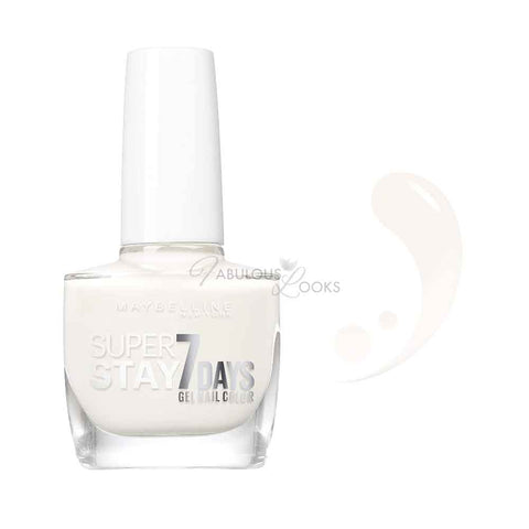 Maybelline Superstay 7 Days Nail Polish 71 Pure White