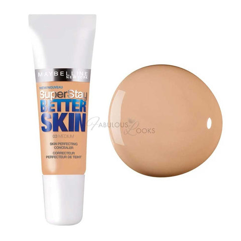 Maybelline SuperStay Better Skin Perfecting Concealer 03 Medium