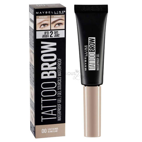 Maybelline Tattoo Brow Waterproof Eyebrow Gel  00 Light Blonde