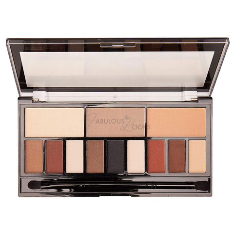 REVOLUTION Ultra Eye Contour Light And Shade Palette, brown