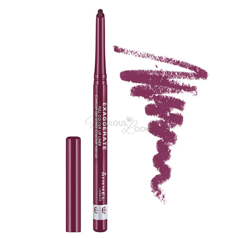 Rimmel London Exaggerate Automatic Lip Liner, 105 Under My Spell