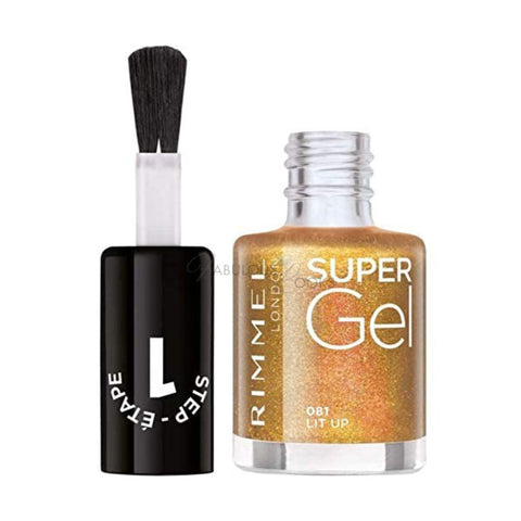 Rimmel Super Gel 12ml Nail Polish Lit Up 081
