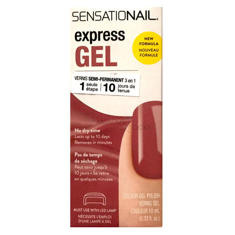 Sensationail Express Gel Nail Polish Colour Unstoppable-Love